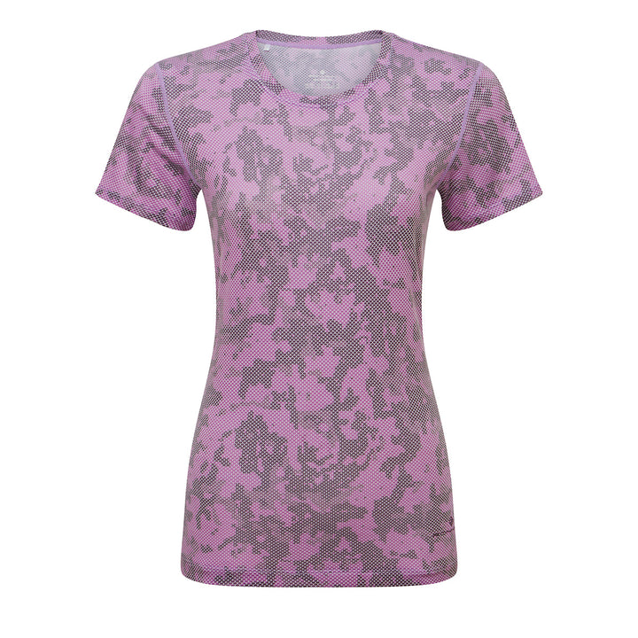 Ronhill Tech Golden Hour Tee Womens | Iris Pixel
