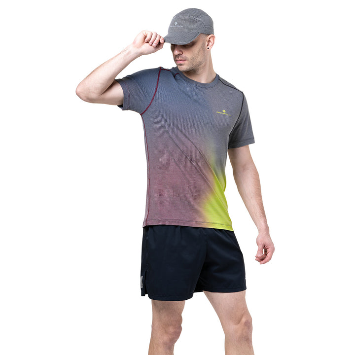 Ronhill Tech Golden Hour Tee Mens | Acid Merge
