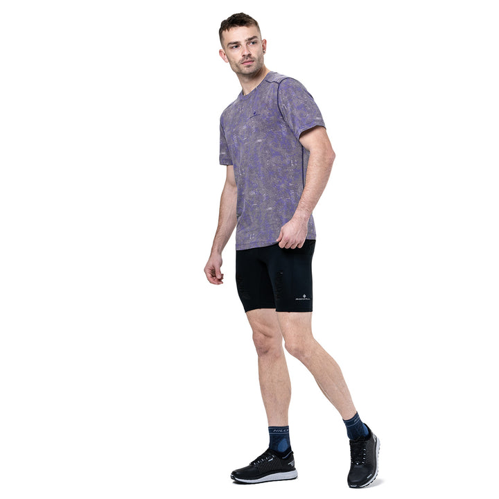 Ronhill Tech Golden Hour Tee Mens | Ocean Pixel