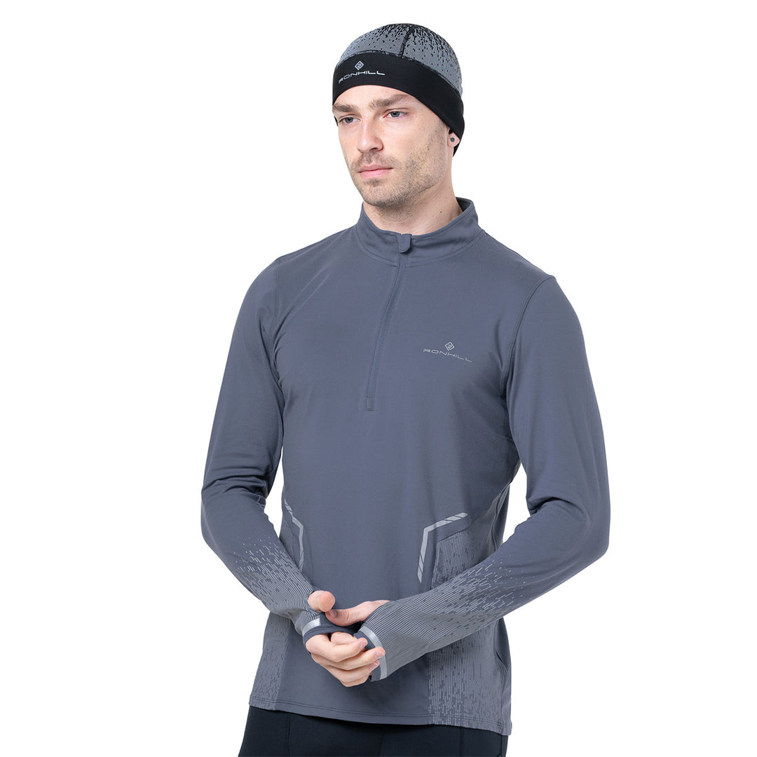 Ronhill Tech Reflect 1/2 Zip Mens | Anchor/Reflect