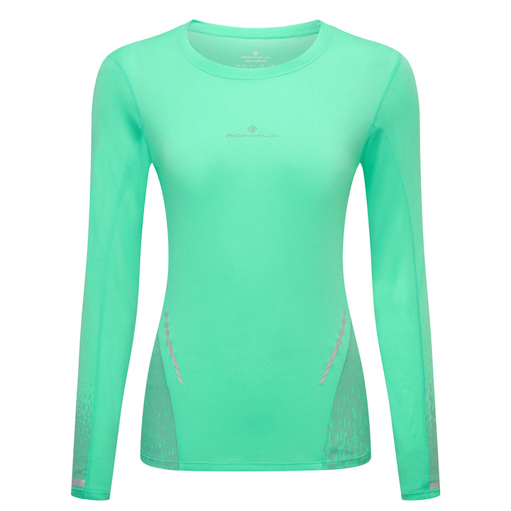 Ronhill Tech Reflect Long Sleeve Tee Womens | Florida Marl/Reflect
