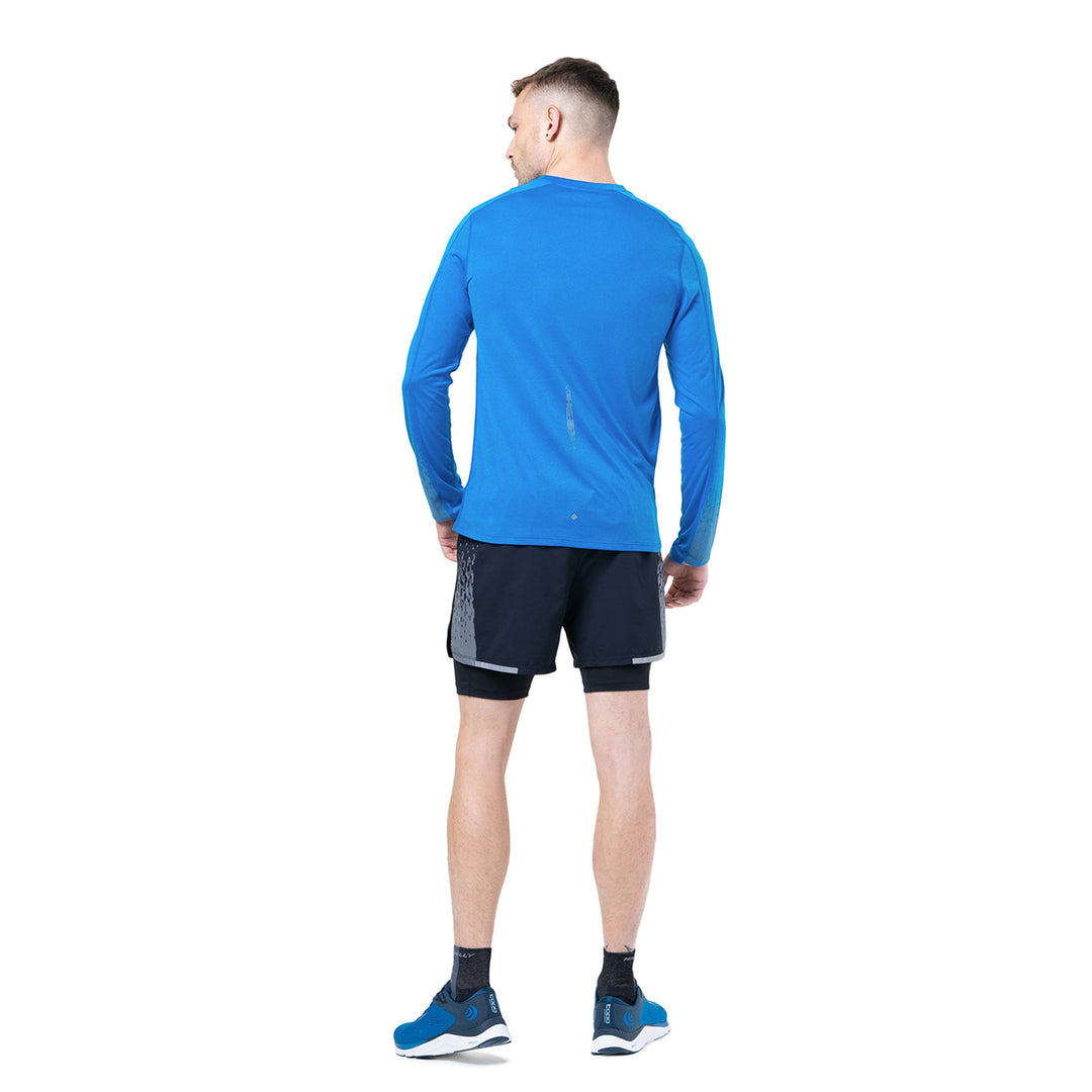 Ronhill Tech Reflect Long Sleeve Tee Mens | Elecbluemarl/Reflect