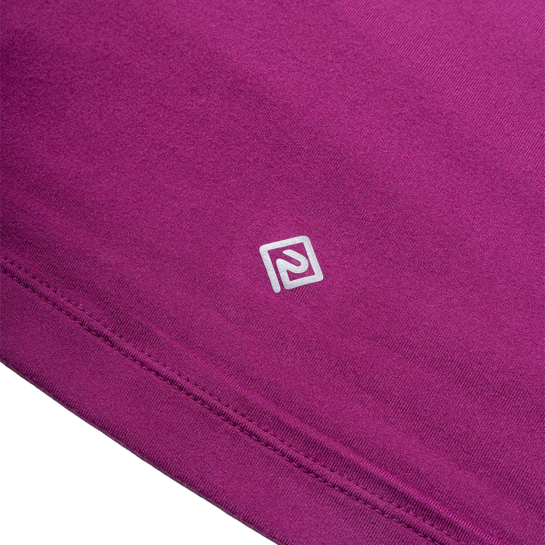 Ronhill Tech Reflect 1/2 Zip Womens | Blackcurrant/reflect