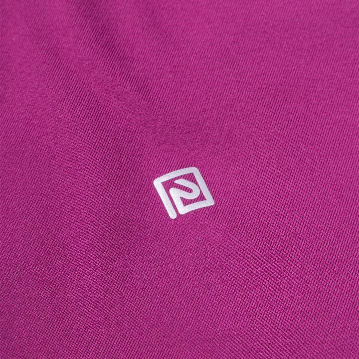 Ronhill Tech Reflect 1/2 Zip Womens | Blackcurrant/reflect