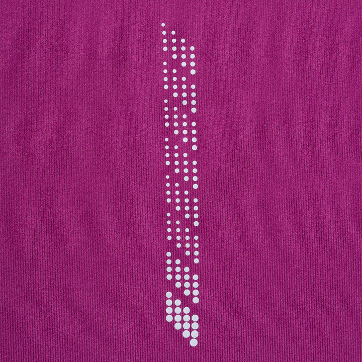 Ronhill Tech Reflect 1/2 Zip Womens | Blackcurrant/reflect