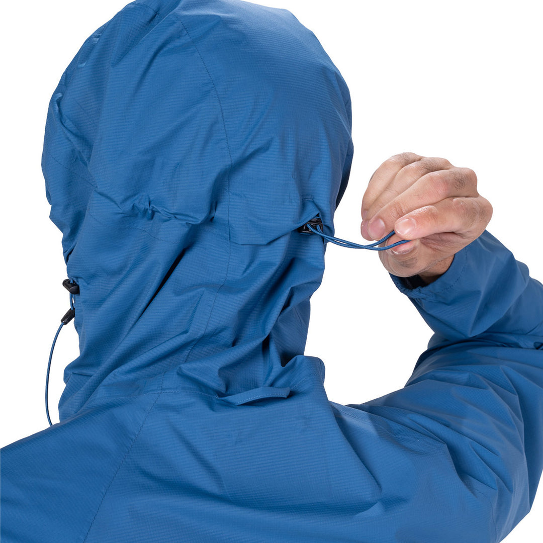Ronhill Tech Storm Jacket Mens | Glacier/ronhill Red