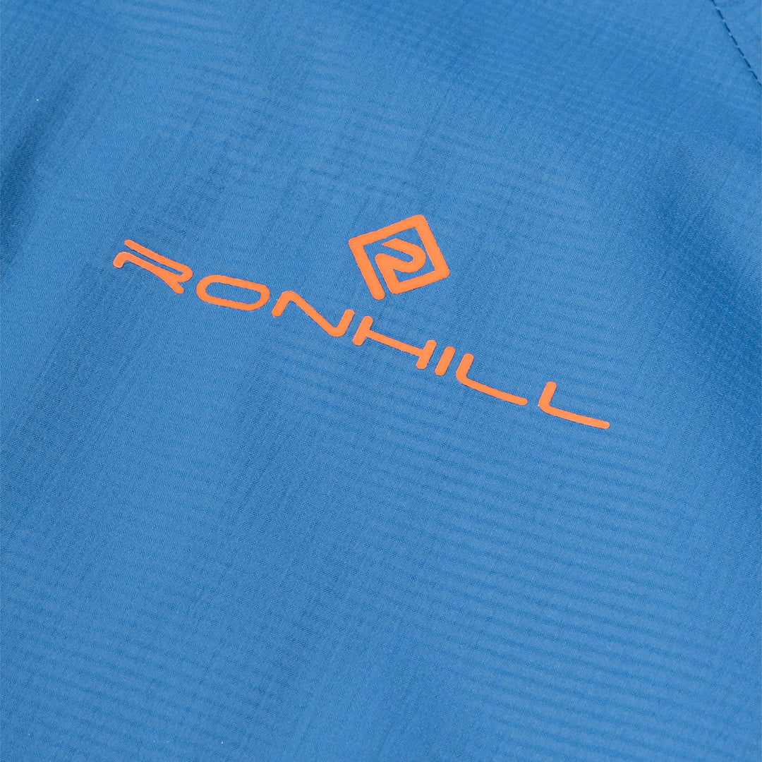 Ronhill Tech Storm Jacket Mens | Glacier/ronhill Red
