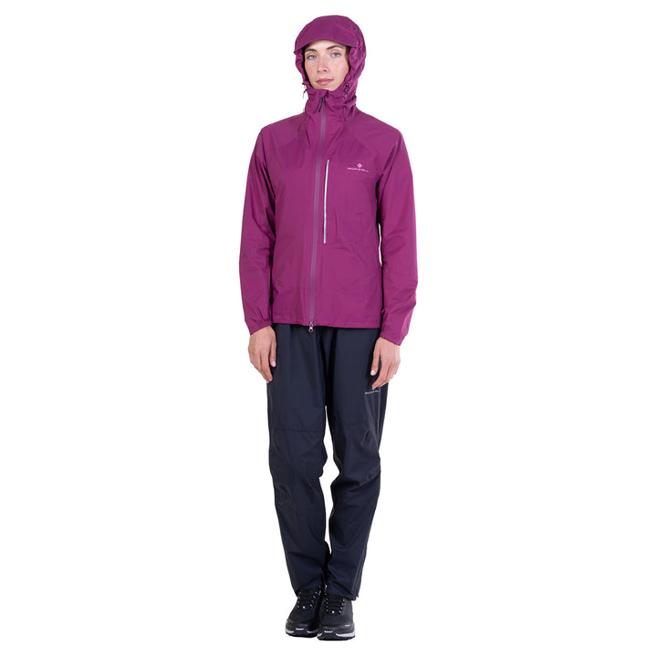 Ronhill Tech Storm Jacket Womens | Blackcurrant/orchid