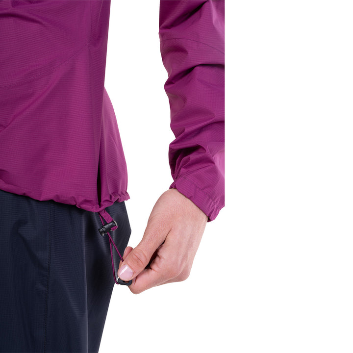 Ronhill Tech Storm Jacket Womens | Blackcurrant/orchid