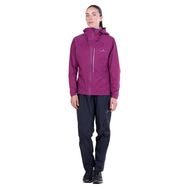 Ronhill Tech Storm Jacket Womens | Blackcurrant/orchid