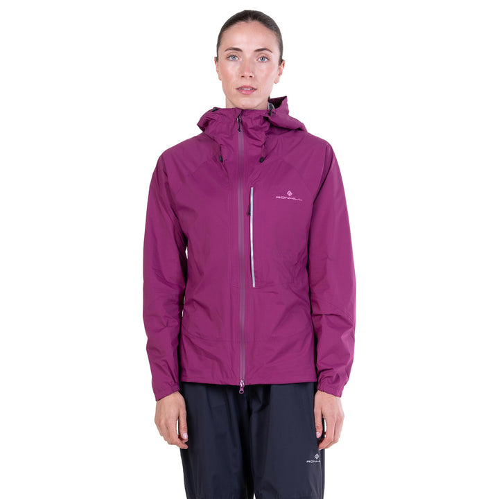 Ronhill Tech Storm Jacket Womens | Blackcurrant/orchid