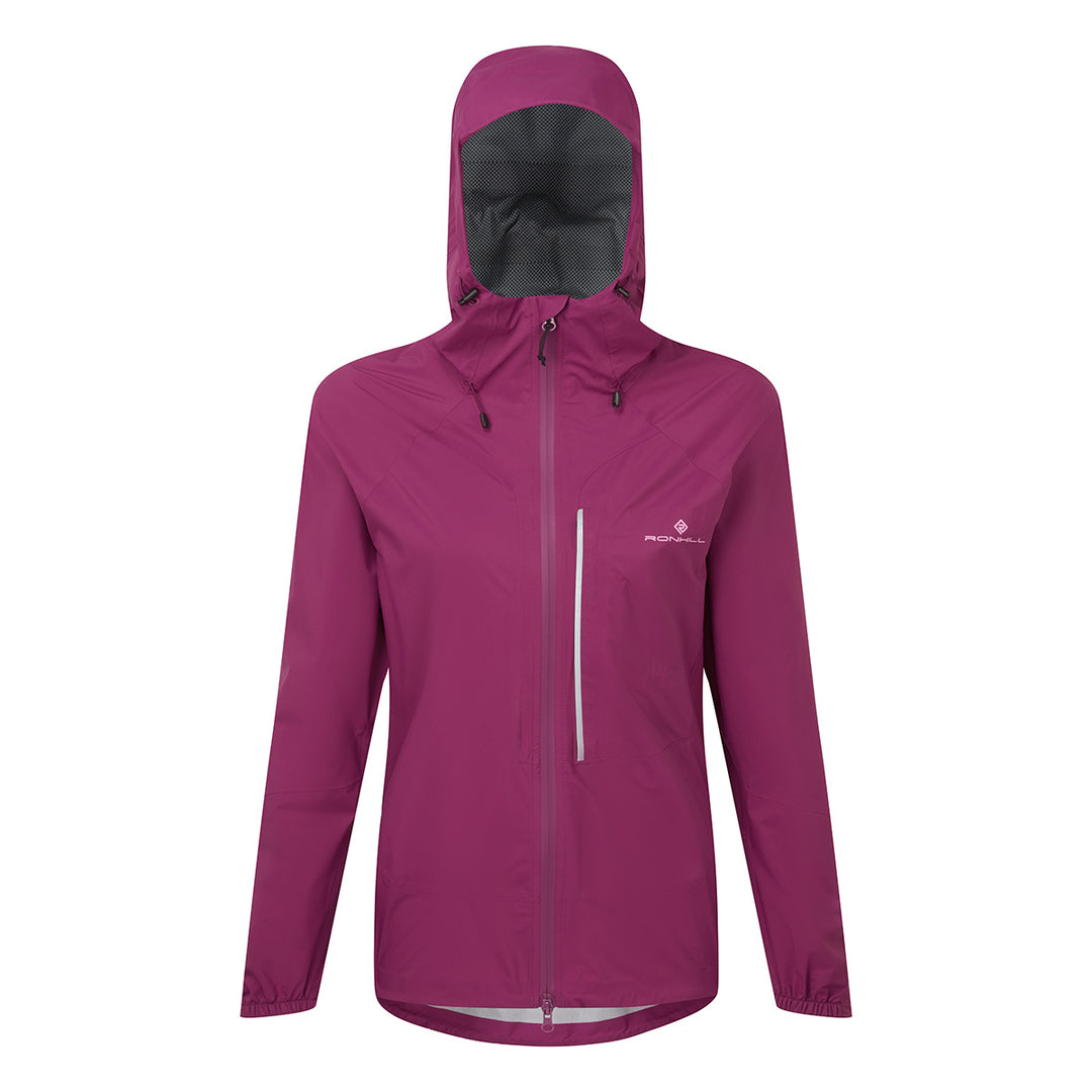 Ronhill Tech Storm Jacket Womens | Blackcurrant/orchid