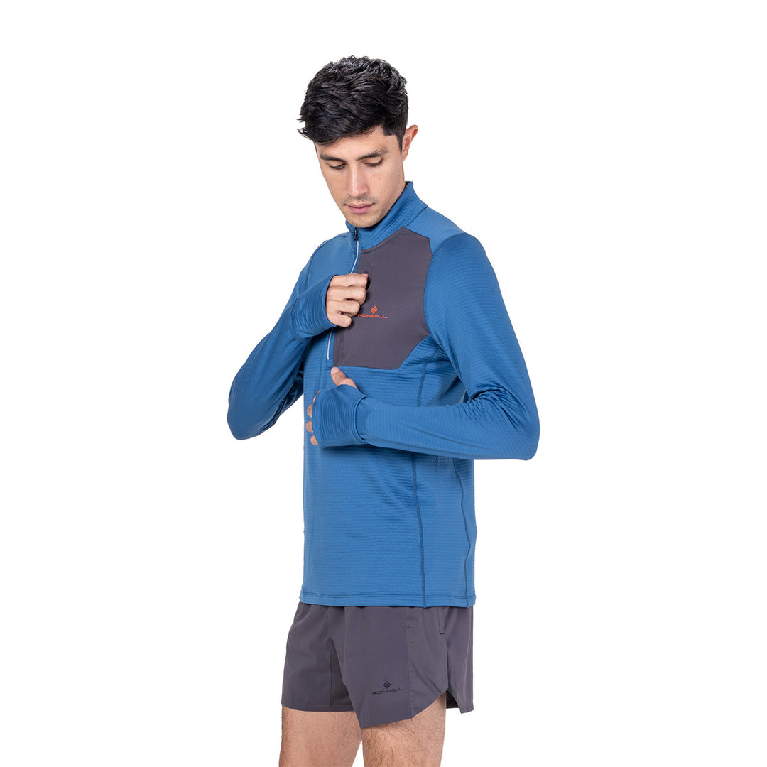 Ronhill Tech Winter 1/2 Zip Mens | Glacier/oxide
