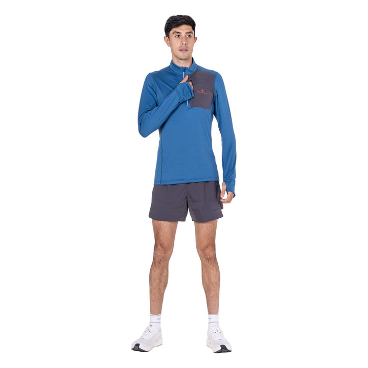 Ronhill Tech Winter 1/2 Zip Mens | Glacier/oxide