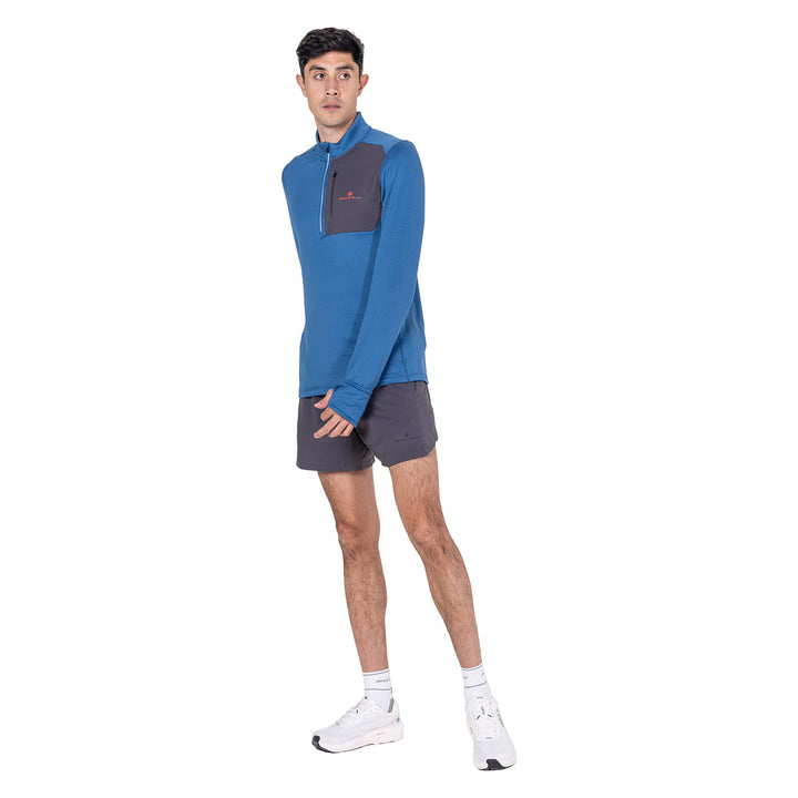 Ronhill Tech Winter 1/2 Zip Mens | Glacier/oxide