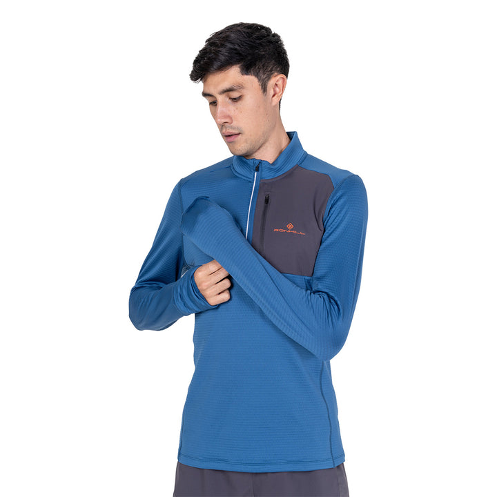 Ronhill Tech Winter 1/2 Zip Mens | Glacier/oxide