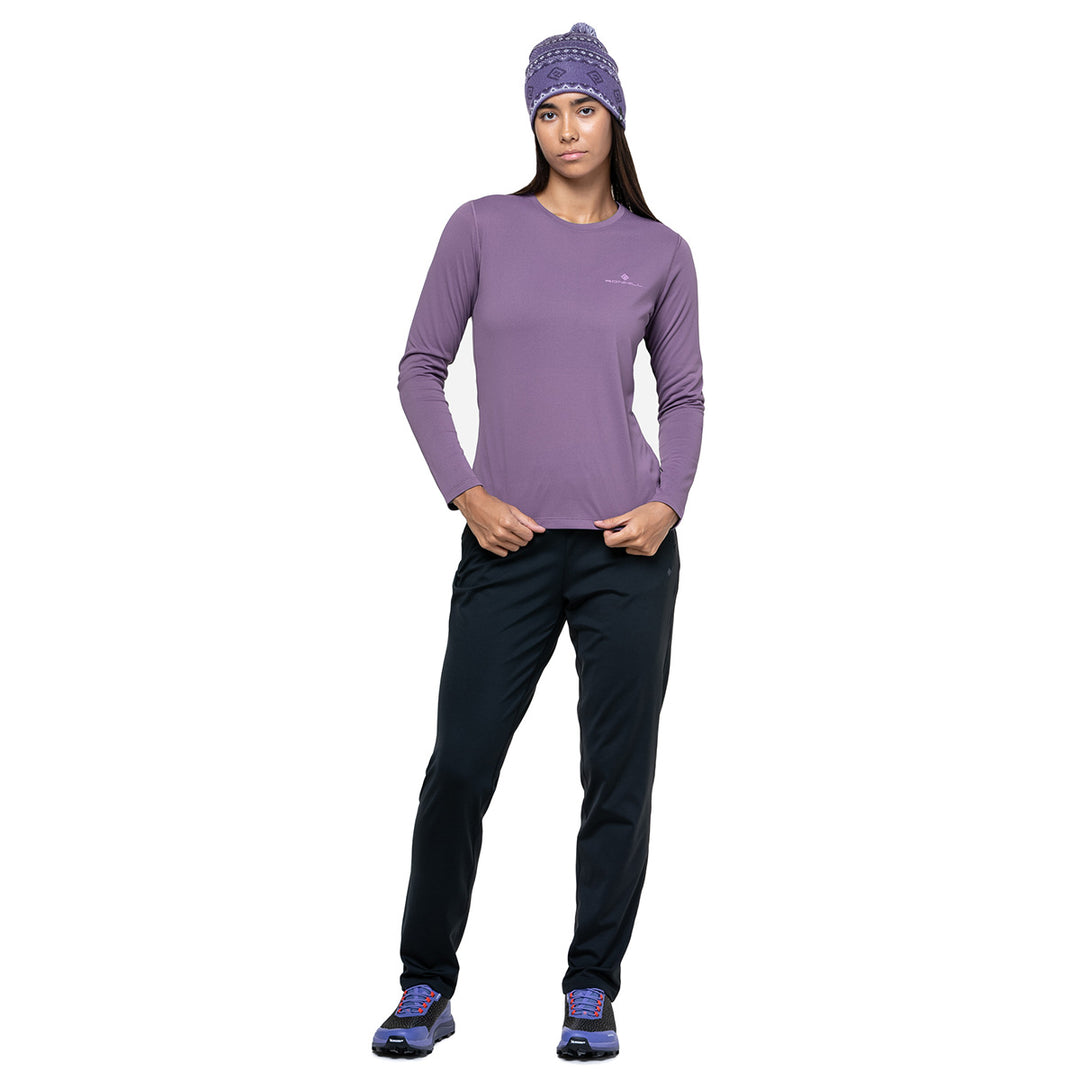 Ronhill Core Longsleeve Tee Womens | Dark Iris/Iris