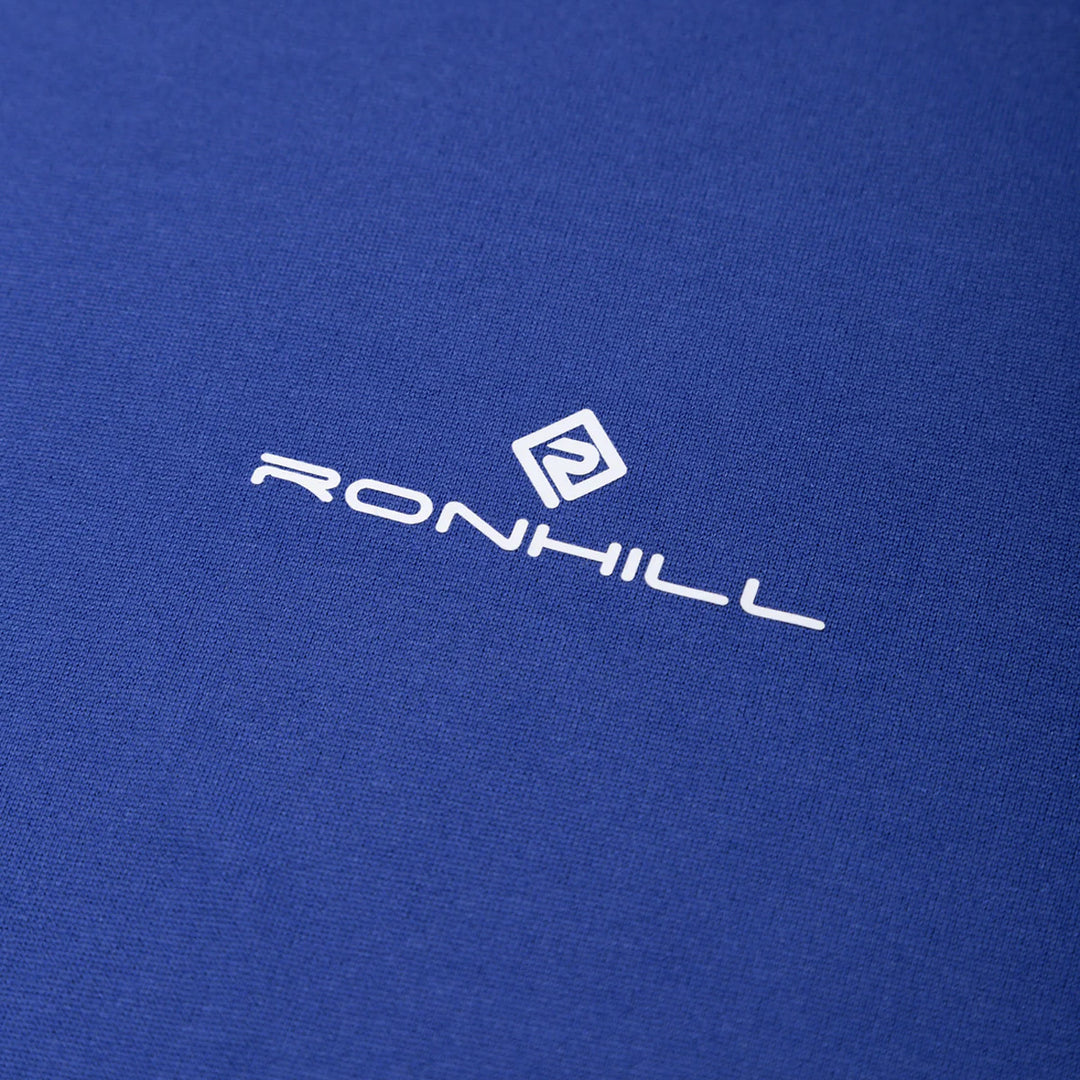 Ronhill Core Short Sleeve Tee Mens | Dark Cobalt/Bright White