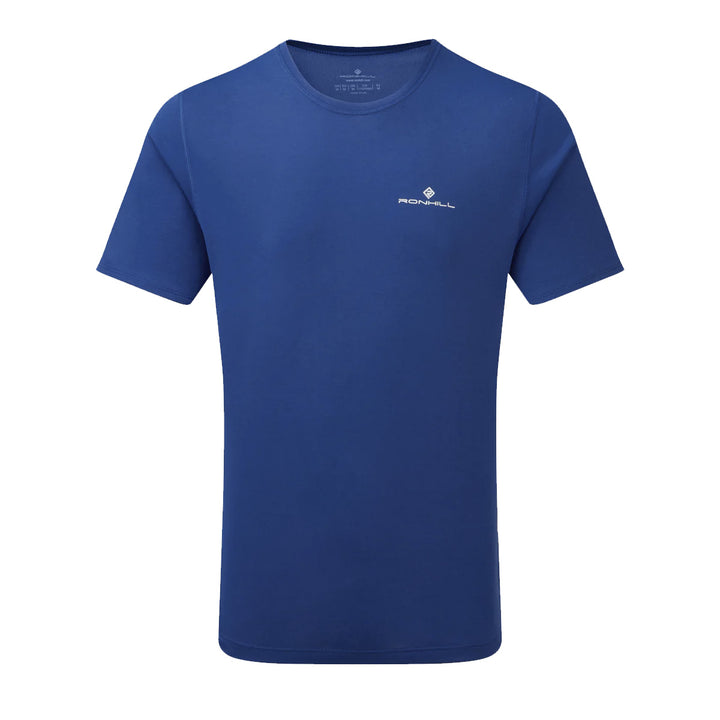 Ronhill Core Short Sleeve Tee Mens | Dark Cobalt/Bright White
