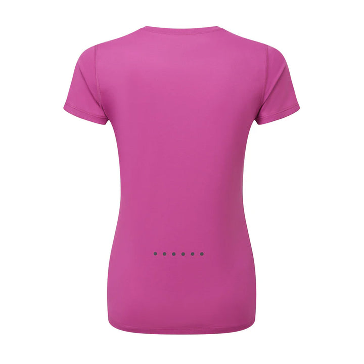 Ronhill Core Short Sleeve Tee Womens | Razzmataz/Bright White