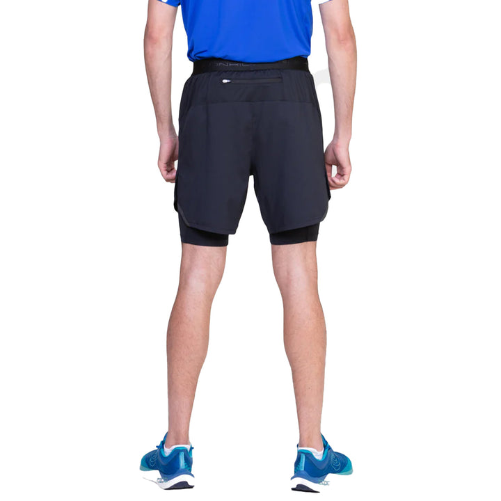Ronhill Tech 7" Twin Short Mens | All Black