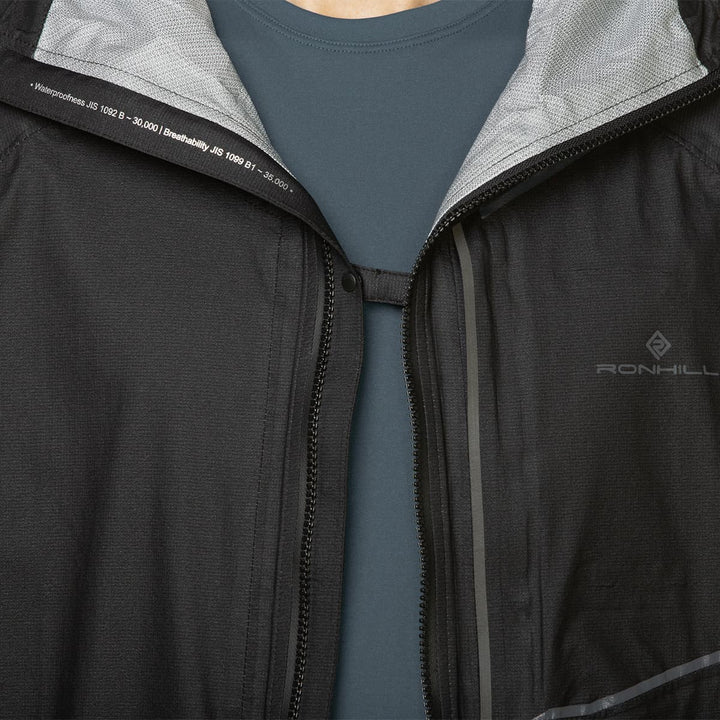 Ronhill Tech Fortify Jacket Mens | Dark Sage/acid