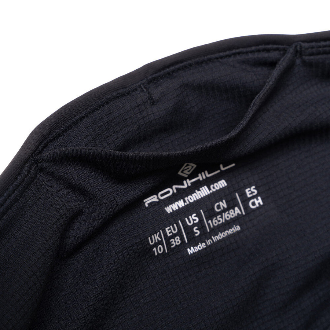 Ronhill Tech Race Stretch Short Womens | All Black