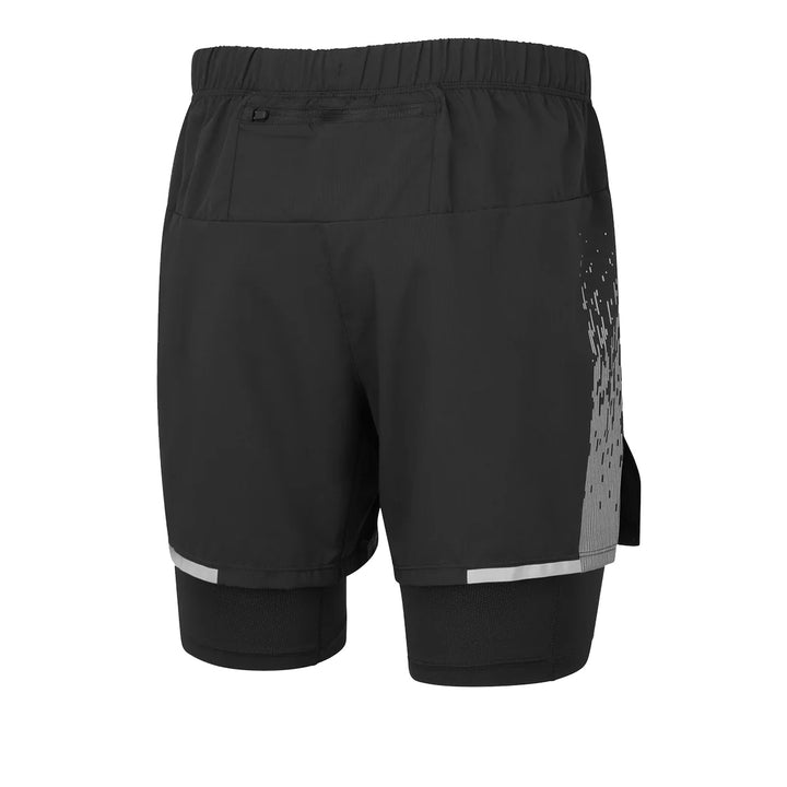 Ronhill Tech Reflect 5" Twin Short Mens | Black/reflect