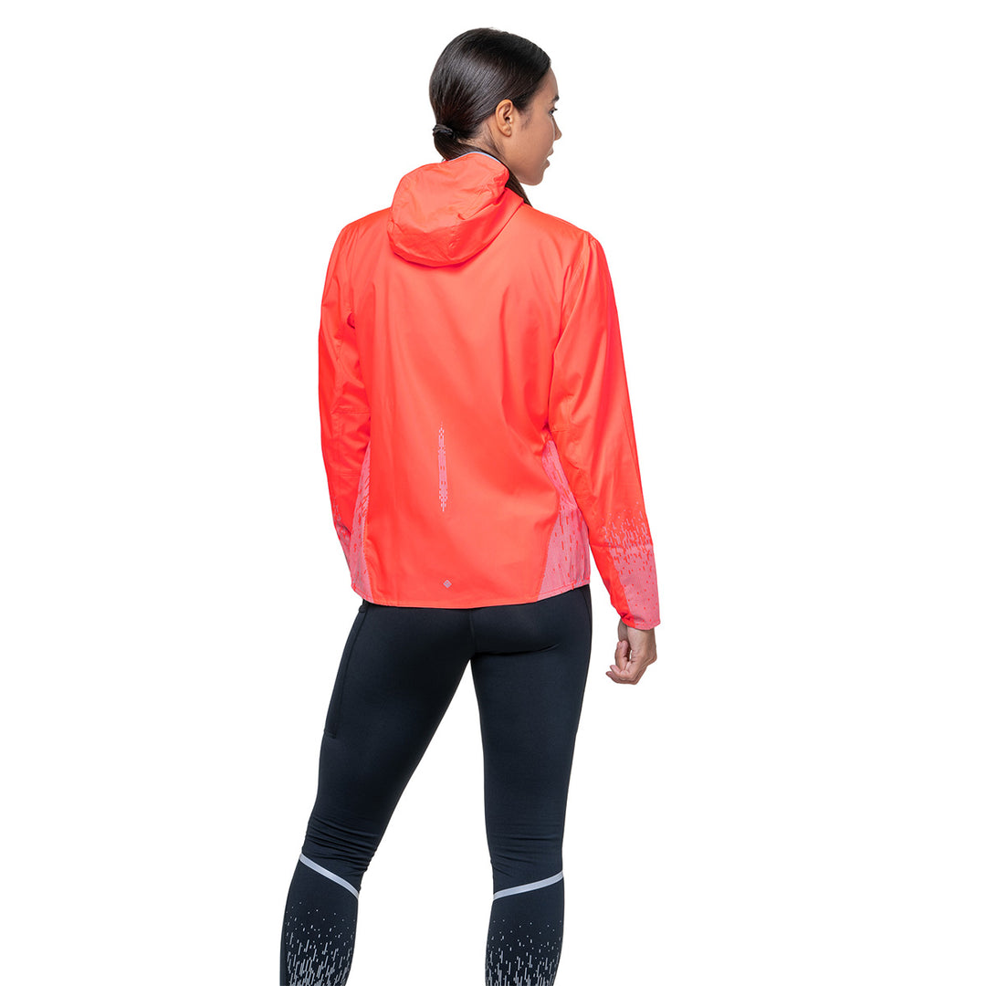 Ronhill Tech Reflect Jacket Womens | Hot Coral/reflect