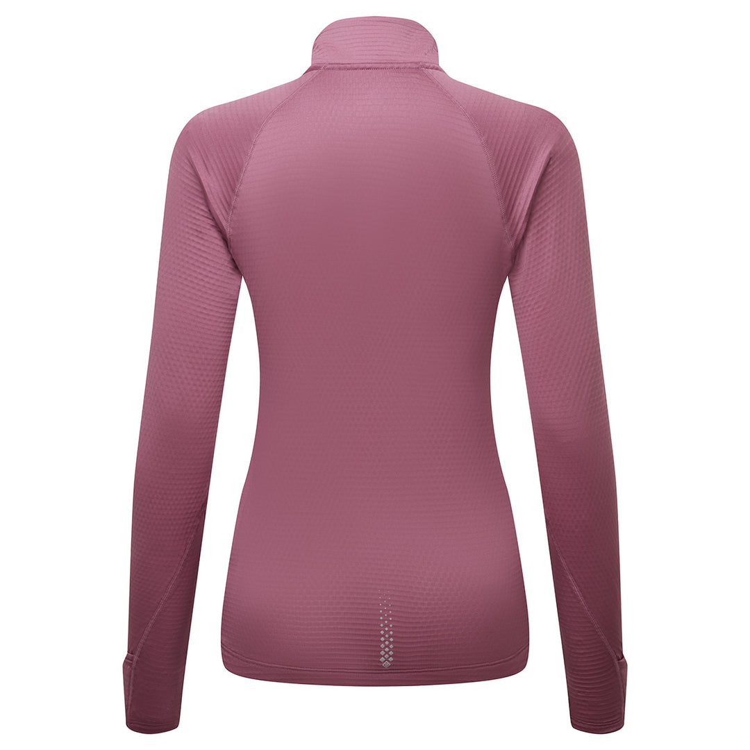 Ronhill Tech Winter 1/2 Zip Womens | Dusty Tulip/Dark Navy