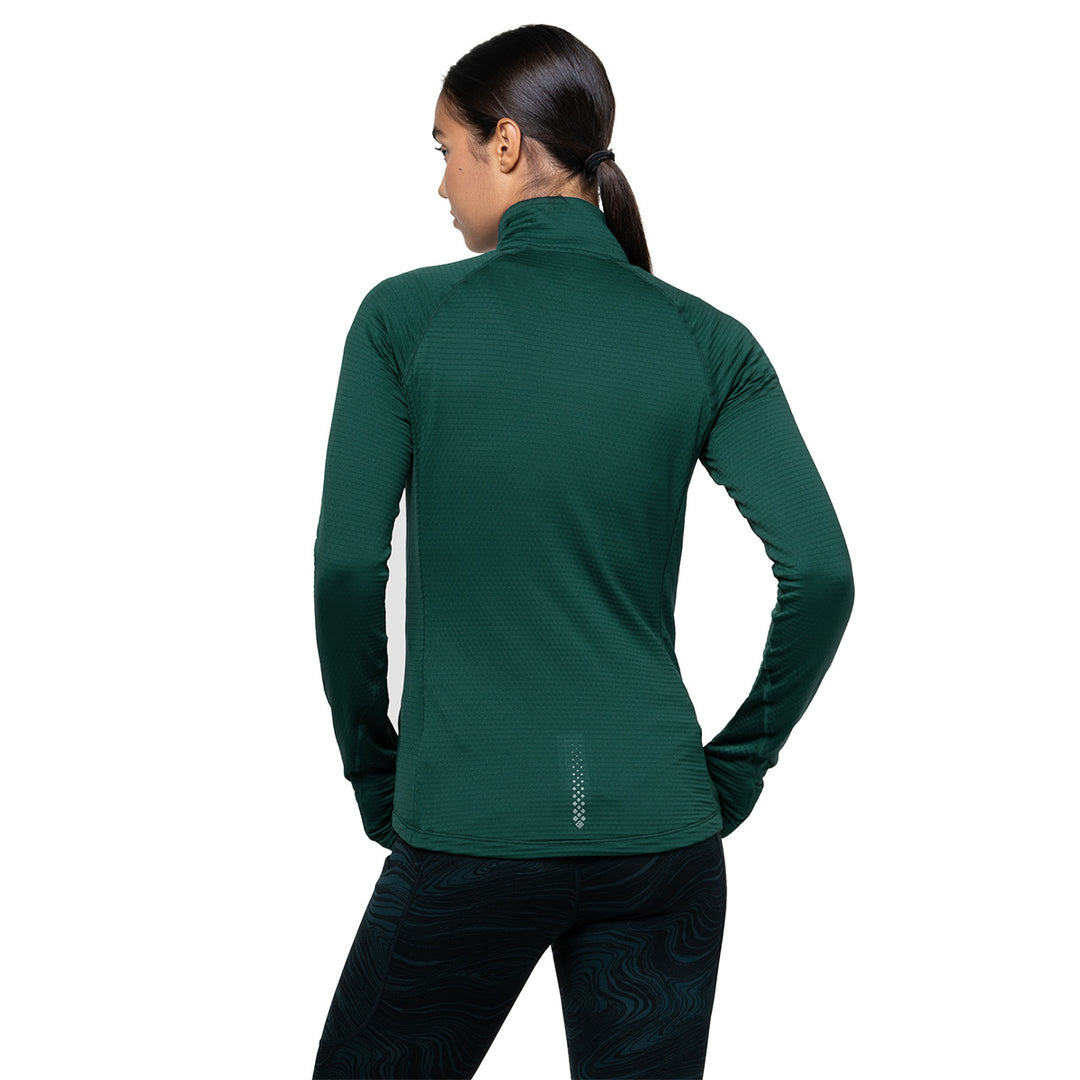 Ronhill Tech Winter 1/2 Zip Womens | Seaweed/Iris