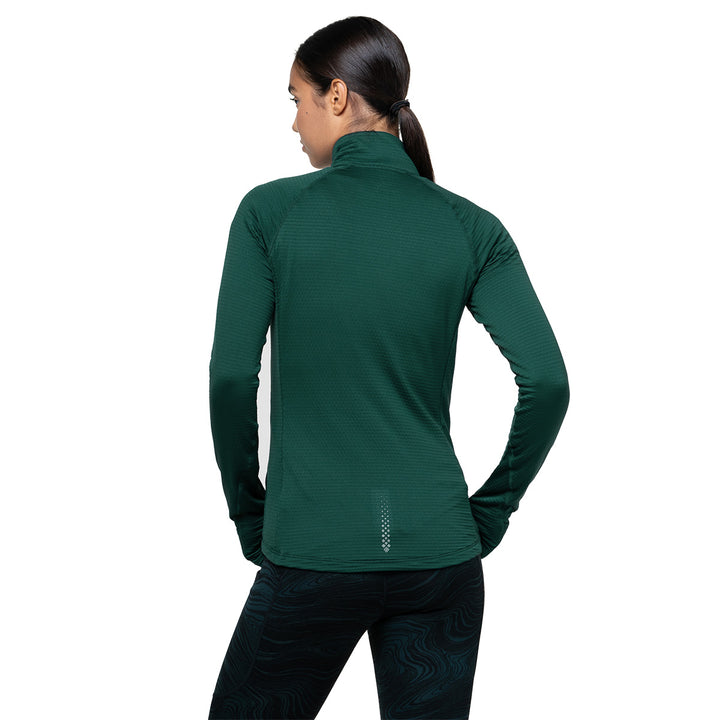 Ronhill Tech Winter 1/2 Zip Womens | Seaweed/Iris