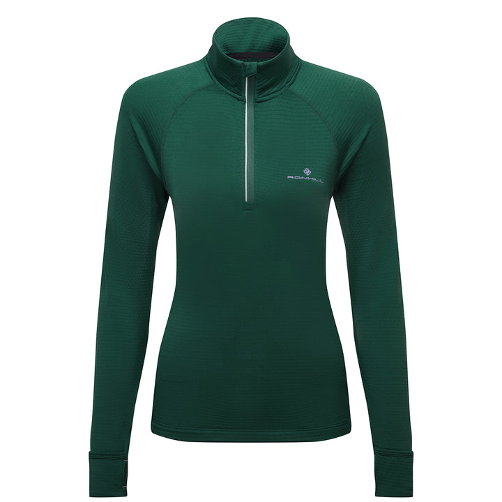 Ronhill Tech Winter 1/2 Zip Womens | Seaweed/Iris