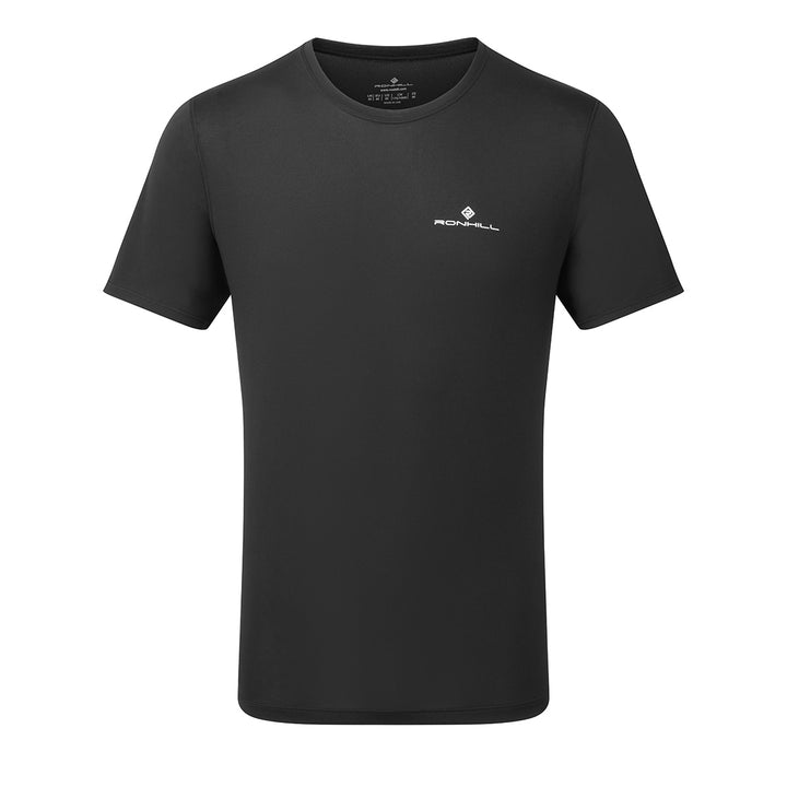 Ronhill Core Short Sleeve Tee Mens | Black/Bright White