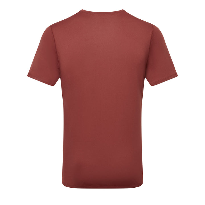 Ronhill Core Short Sleeve Tee Mens | Chestnut/Acid