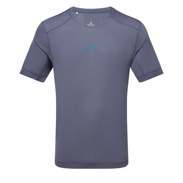 Ronhill Tech Short Sleeve Tee Mens | Anchor/Electric Blue