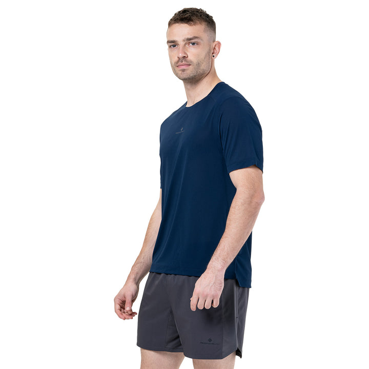 Ronhill Tech Short Sleeve Tee Mens | Dark Navy/Oxide