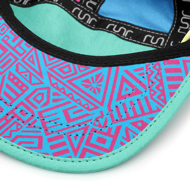 Runr Osaka Technical Running Hat underside#colour_osaka