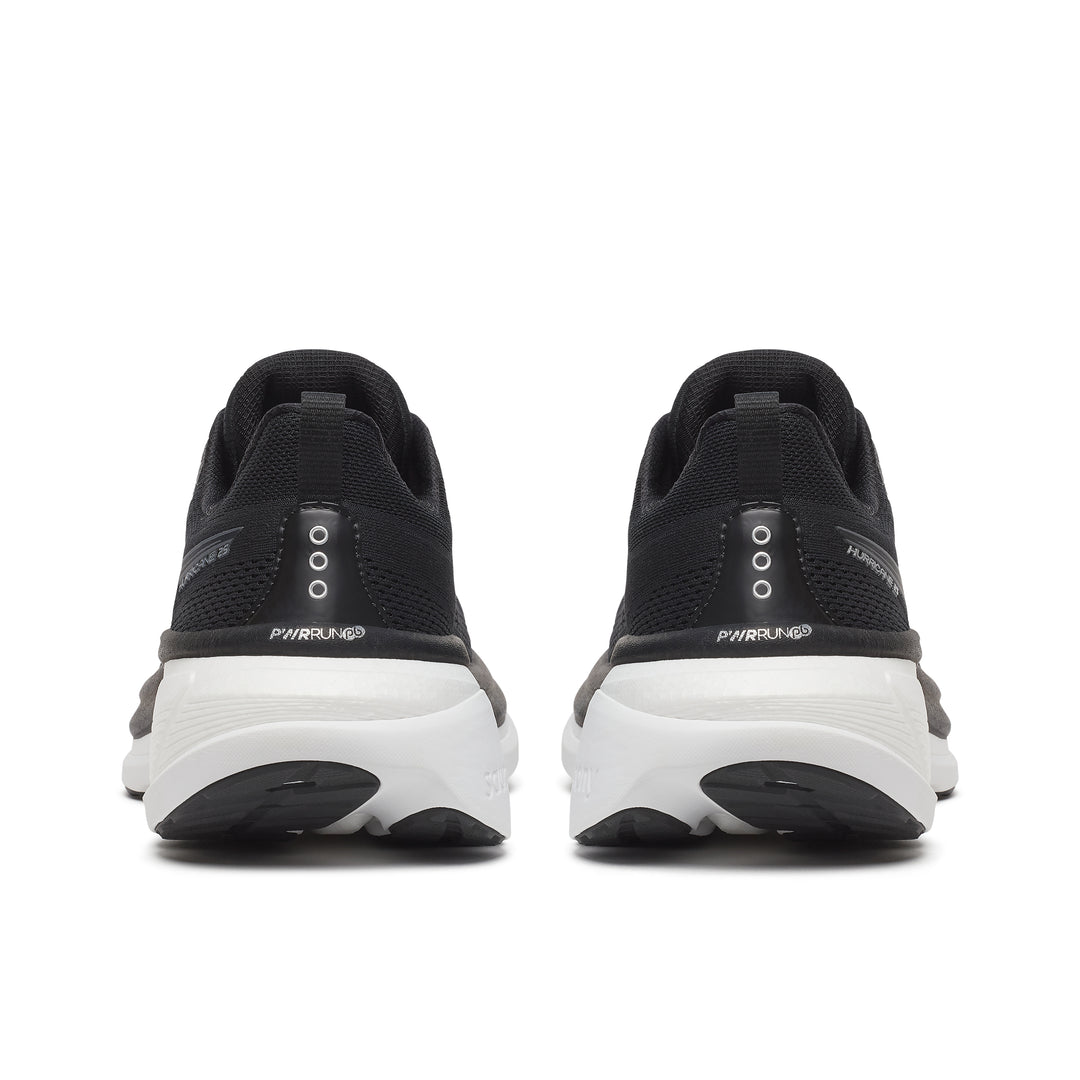 Saucony Hurricane 25 Mens | Black/white