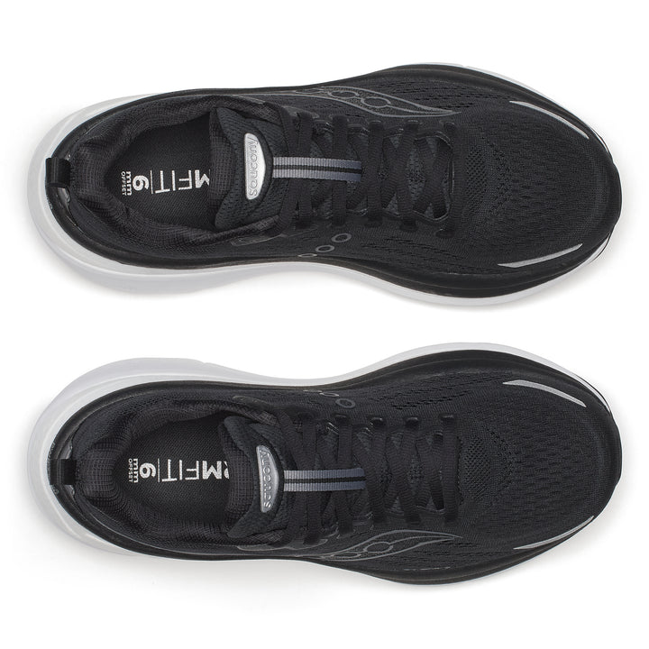 Saucony Hurricane 25 Mens | Black/white