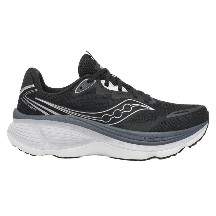 Saucony Hurricane 26 Mens | Black/silver
