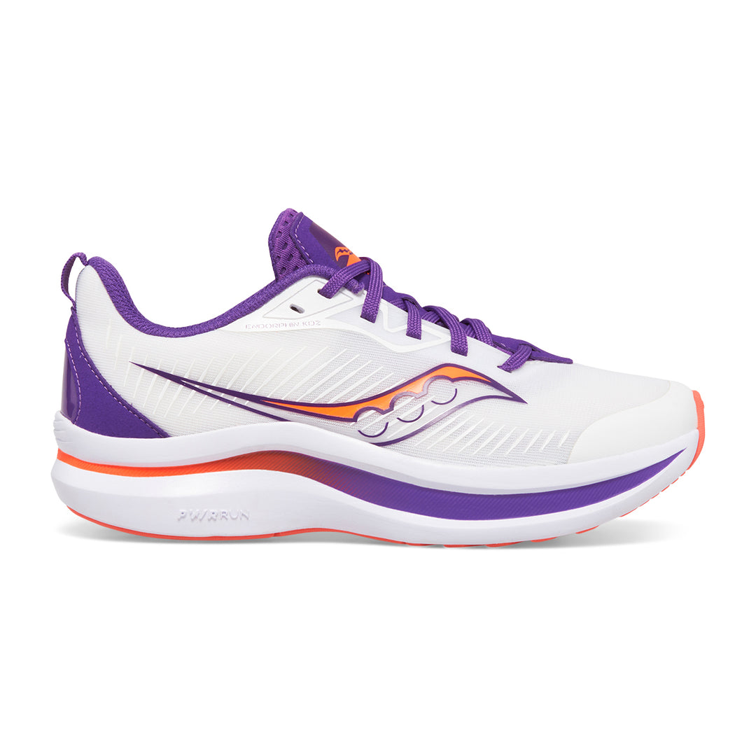 Saucony Endorphin Kdz Junior | White/purple