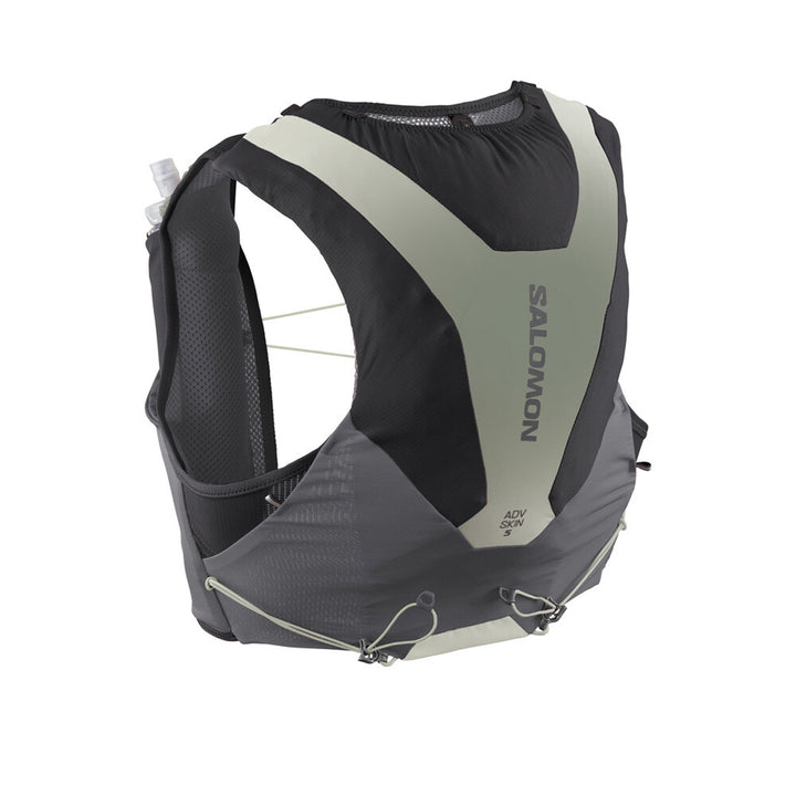 Salomon Adv Skin 5 Gradient Running Vest (With Flasks) | Phantom/castelrock/icicle