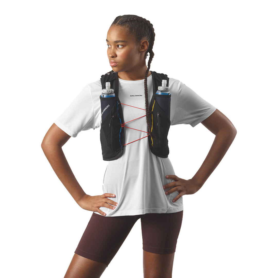 Salomon Adv Skin 12 Race Flag Set | Black/white