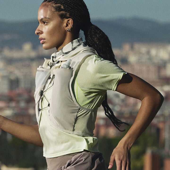 Salomon GRVL Skin 4 Running Vest | Silver Cloud/iron