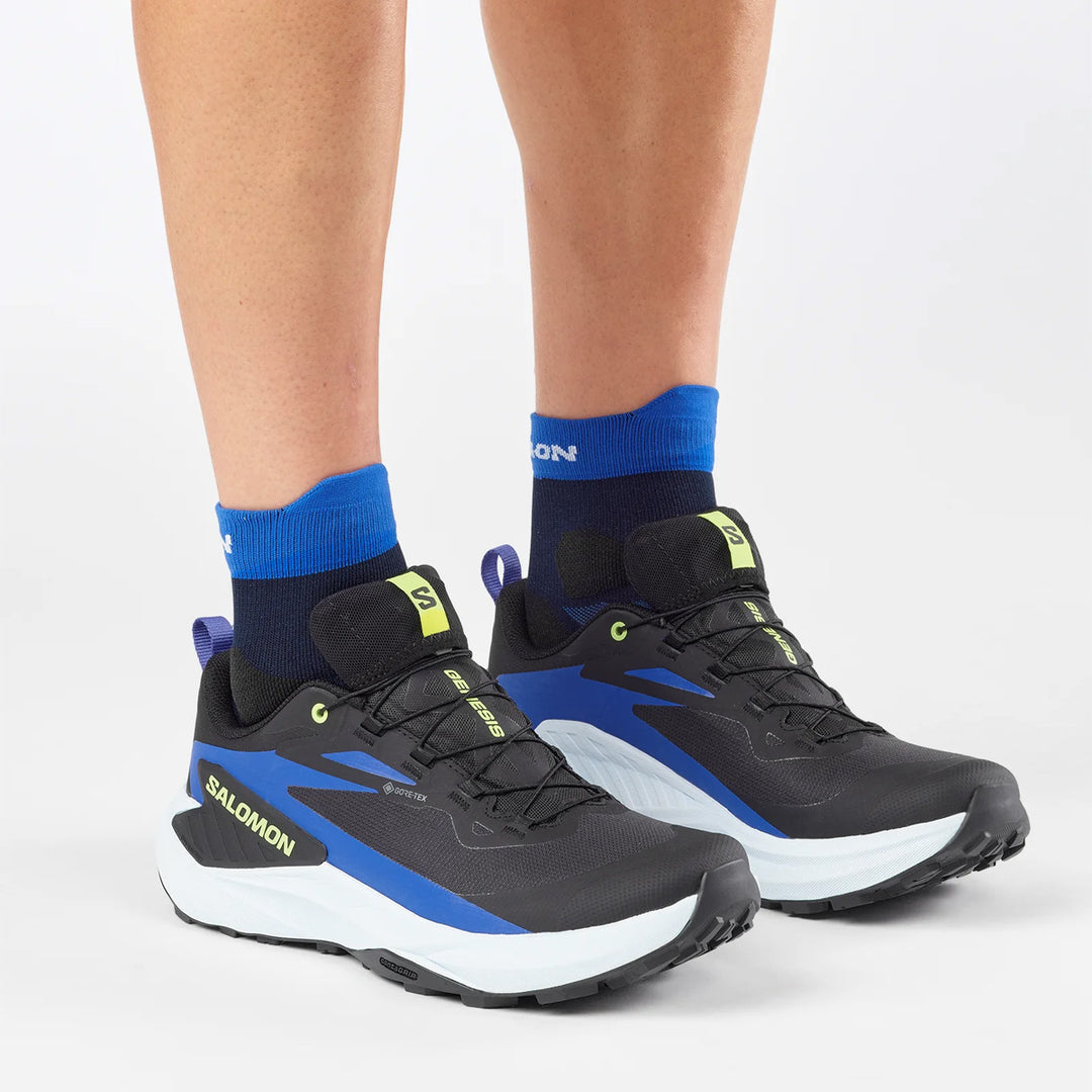 Salomon Genesis GTX Mens | Black/bluing/acid Lime