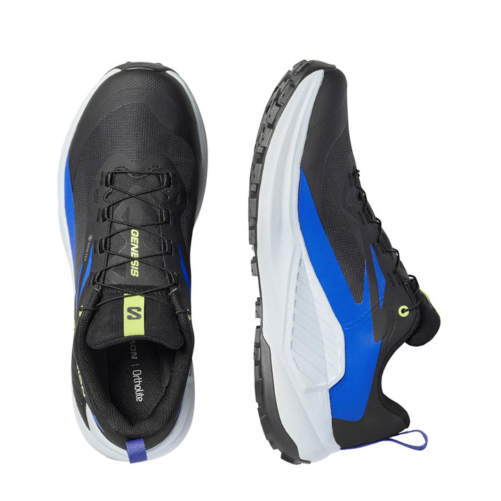 Salomon Genesis GTX Mens | Black/bluing/acid Lime