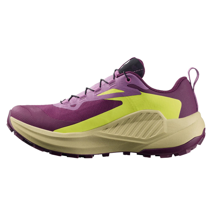 Salomon Genesis GTX Womens | Winter Bloom/concord Grape/acid Lime