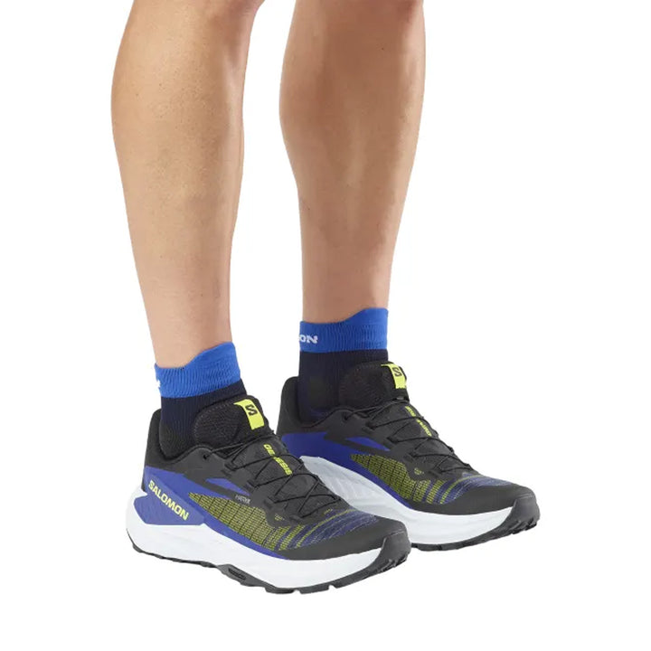 Salomon Genesis Mens | Black/acid Lime/bluing