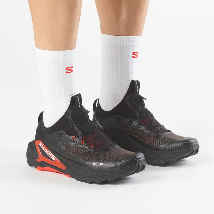 Salomon S/LAB Genesis 2 | Black/black/fiery Red
